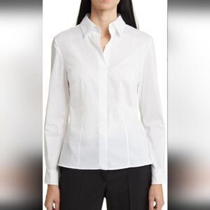 Hugo Boss bashinah white shirt blouse 6